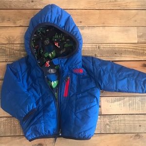 Reversible Puffy North Face Jacket